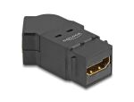 DELOCK HDMI Einbaubuchse/HDMI Buchse 45°gewinkelt 8K 60Hz