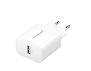 Intenso 1x USB-A Adapter weiß Universal AC Drinnen
