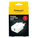 Intenso 1x USB-A Adapter weiß Universal AC Drinnen