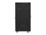 Lanberg FF01-8027-12BL Rack 27U Freistehendes Gestell Schwarz