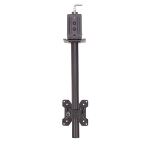 Lindy 40656 Flachbildschirm-Tischhalterung 71,1 cm (28") Tisch/Bank Schwarz