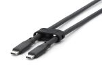 Digitus USB Silikon Kabel, USB 3.2 Gen1, USB 5Gbps, 2m, schwarz