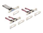 Delock Mini PCIe I/O PCIe full size 4x Seriell, 1x Parallel