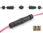 DeLOCK LWL Kabelverbinder LC Duplex Buchse zu LC Duplex...
