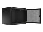 Lanberg WF01-6409-23B Rack 9U Wandmontiertes Regal Schwarz