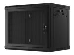 Lanberg WF01-6409-23B Rack 9U Wandmontiertes Regal Schwarz
