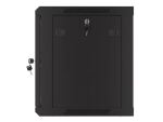 Lanberg WF01-6409-23B Rack 9U Wandmontiertes Regal Schwarz