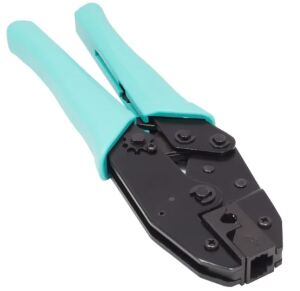 Alcasa GC-N0096 Kabel-Crimper Crimpwerkzeug Schwarz, Blau