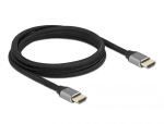 DELOCK Ultra High Speed HDMI Kabel 48Gbps 8K 60Hz grau 2m