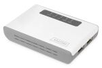 Digitus 2-Port USB 2.0 Wireless Multifunktions-Netzwerk Server, 300 Mbps