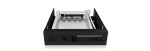 ICY BOX IB-2217StS, 1bay 2.5" SATA Wechselrahmen, 1x 2,5" SATA HDD zu 1x SATA Host, schwarz