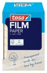 tesafilm PAPIER 8x 66mx19mm transp. zum beschriften faltsch.