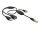 DELOCK HF Kabel F -> F Bu/St +USB A Stecker Phantomsp