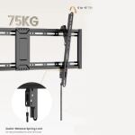 Equip 43"-95" Neigbare Schlanke TV-Wandhalterung