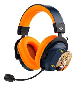 Blade DB2001 Kopfhörer & Headset Verkabelt & Kabellos Kopfband Gaming USB Typ-C Bluetooth Schwarz, Grau, Orange
