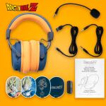 Blade DB2001 Kopfhörer & Headset Verkabelt & Kabellos Kopfband Gaming USB Typ-C Bluetooth Schwarz, Grau, Orange