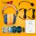 Blade DB2001 Kopfhörer & Headset Verkabelt & Kabellos Kopfband Gaming USB Typ-C Bluetooth Schwarz, Grau, Orange