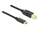 DELOCK USB Kabel C -> B St/St 1.00m