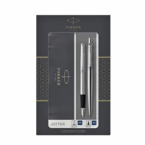Parker 2093258 Stifte-Set Schwarz, Silber 2 Stück(e)