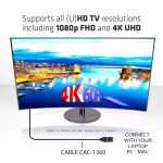 CLUB3D HDMI 2.0 4K60Hz UHD Kabel 360 Grad drehbar 2meter