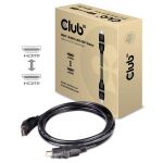 CLUB3D HDMI 2.0 4K60Hz UHD Kabel 360 Grad drehbar 2meter