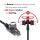 CLUB3D HDMI 2.0 4K60Hz UHD Kabel 360 Grad drehbar 2meter