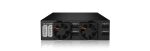 ICY BOX IB-2242SSK, Back Plane, 4x 2,5" (6-15 mm high) SAS & SATA in 1x 5,25" bay, dual Channel, Schloss, 2x 4cm fan, schwarz