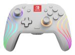 PDP Afterglow Wave Weiß Gamepad Analog / Digital Nintendo Switch, Nintendo Switch OLED