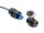 DELOCK RJ45 Cat.6A Kupplung mit Verschlusskappe IP67 staub-