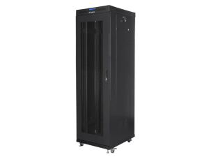 Lanberg FF01-6842-23BL Rack 42U Freistehendes Gestell Schwarz