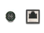 DELOCK M12 Adapterkabel X-kodiert 8 Pin Bu zu RJ45,Bu 50 cm