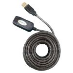 Techly IUSB-REP10TY USB Kabel USB 2.0 10 m USB A 0,48 Gbit/s Schwarz