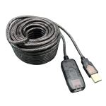 Techly IUSB-REP10TY USB Kabel USB 2.0 10 m USB A 0,48 Gbit/s Schwarz