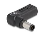 DeLOCK Adapter für Notebook Ladekabel USB Type-C Buchse zu HP 7,4 x 5,0 mm Stecker 90° gewinkelt