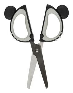 Wedo 73 6006 Kunst-& Handwerksscheren Gerader Schnitt Schwarz, Weiß