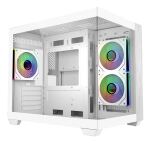 Cooler Master Elite 481 Wood Mini Tower Weiß
