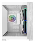 Cooler Master Elite 481 Wood Mini Tower Weiß