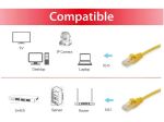 Equip Cat.6 S/FTP Patchkabel, 15m, Gelb