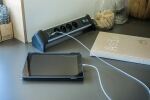 Brennenstuhl Steckdosenleiste ALU-Office-Line 4fach 1.8m USB
