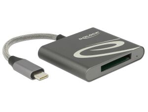 DELOCK USB Type-C Card Reader für XQD 2.0 Speicherkarten