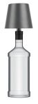 AddLiving Bottle Light Tischleuchte SMD LED Grau