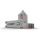 Lindy 40450 Schnittstellenblockierung Schnittstellenblockierung + Schlüssel USB Typ-A Pink Acrylnitril-Butadien-Styrol (ABS) 5 Stück(e)