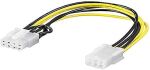 Stromkabel 6-pol > 8-pol PCI Express Bu/St 0.20m intern