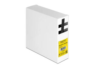 DELOCK Schrumpfschlauch Box, 10 m x 9,5 mm schwarz