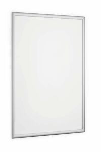 Durable 500923 Wandrahmen 660 x 900 mm Rechteck Silber Aluminium