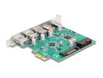 DeLOCK USB 5 Gbps PCI Express x1 Karte zu 3 x extern...