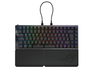 ASUS ROG Falcata Tastatur Gaming USB + RF Wireless + Bluetooth QWERTZ Deutsch Schwarz
