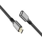 LogiLink CUA0109 USB Kabel USB 3.2 Gen 1 (3.1 Gen 1) 2 m USB C 5 Gbit/s 100 W Schwarz, Grau