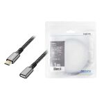 LogiLink CUA0109 USB Kabel USB 3.2 Gen 1 (3.1 Gen 1) 2 m USB C 5 Gbit/s 100 W Schwarz, Grau
