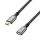 LogiLink CUA0109 USB Kabel USB 3.2 Gen 1 (3.1 Gen 1) 2 m USB C 5 Gbit/s 100 W Schwarz, Grau